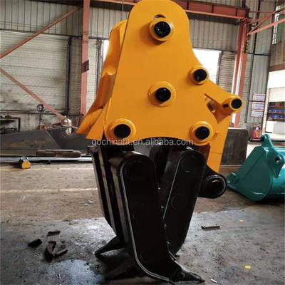 Sistema de rotação não rotativo Produto 9Ton Excavadora Manual Tipo Log Grapple personalizado Jaw Open Wood Grapple