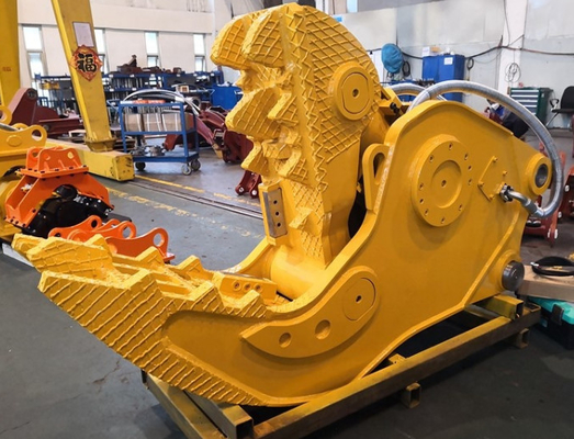 China Preço da fábrica Excavadora Anexo Excavadora Hidráulica Scrap Shear para demolição triturador de concreto