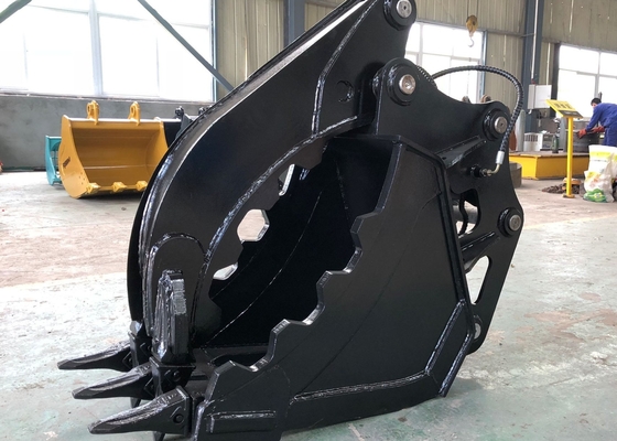 Dimensão personalizada Excavador Hidráulico Balde do Polegar para Log Grapple e Acessível