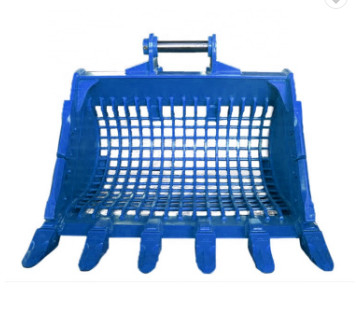 Q355B Customizado PC200 Excavator Bucket 0.9M3 Skeleton Bucket para limpeza de trincheiras