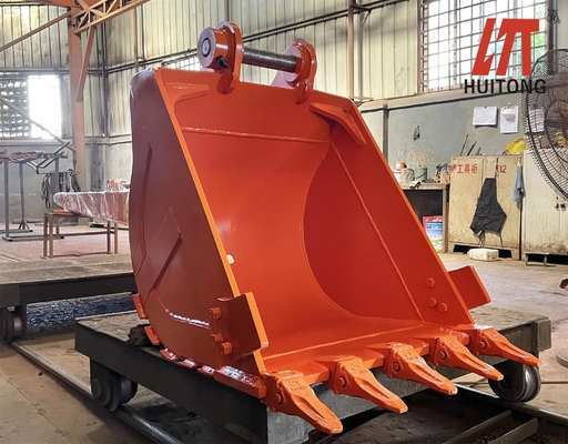 Importar e exportar a cubeta de uso geral da máquina escavadora de 50 toneladas para toda a máquina escavadora e Huitong são um fabricante.