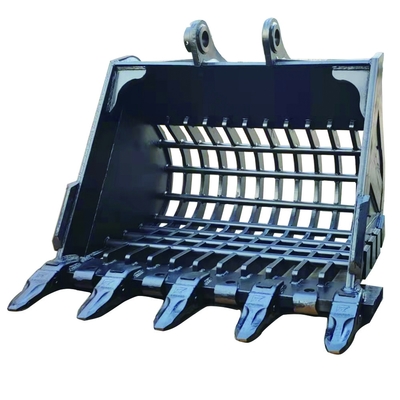 Q355B Customizado PC200 Excavator Bucket 0.9M3 Skeleton Bucket para limpeza de trincheiras