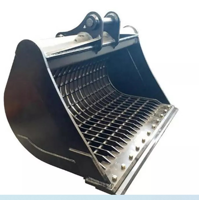 Embalagem de balde de peneira de escavadeira personalizada disponível para 40 toneladas de escavadeira Esqueleto de balde de escavadeira