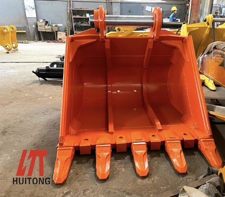 HUITONG Digger HD Customizado Balde Excavador Balde Pesado Balde Excavador Balde de Rocha Reforçado Para CAT320 EX120