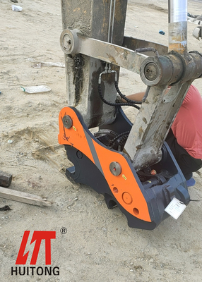 Inclinando o material do acessório NM400 de 4-52 Ton Excavator Quick Hitch Coupler