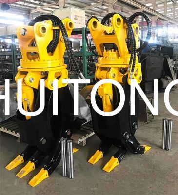 Excavadora hidráulica Q355B de aço para agarrar troncos de madeira 10-17 toneladas Excavadora ZX170 EC170 para transportar cargas