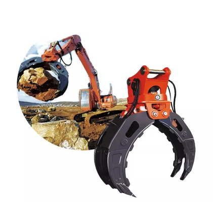Q355B/NM400/HARDOX450 Excavadora 360Garrafa hidráulica giratória de madeira de 9 toneladas CAT310Garrafa de madeira de alta eficiência