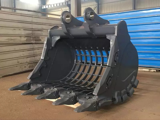 Alta Qualidade HARDOX450 Customizado Excavator Balde CAT310 0.4M3 Esqueleto Balde Fábrica Venda Direta