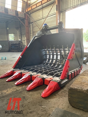 NM400 Excavadora Esqueleto Equipamento de Escavação de Baldes Seleção de Lixo