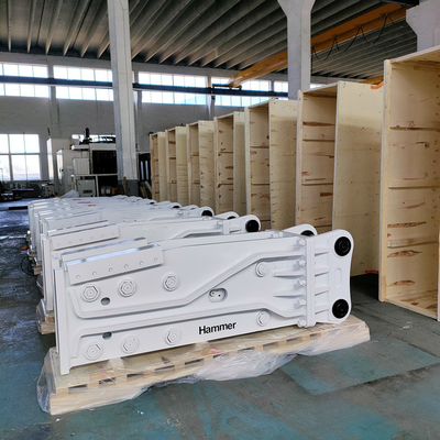 200-1500 kg martelo de quebra hidráulico para quebrar rocha / concreto