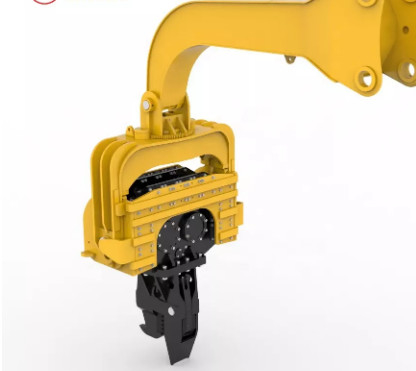 Excavadora de construção Vibro Hammer com braço vice 2.5M