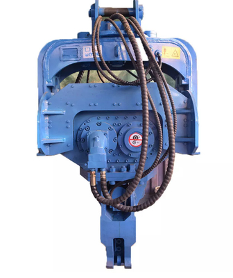 25Tons Excavator Construction Machinery Attachment Vibro Piling Hammer com 2.5M Vice Arm para Excavator High Efficiency Hot Sale Product