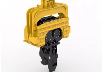 Excavadora de construção Vibro Hammer com braço vice 2.5M