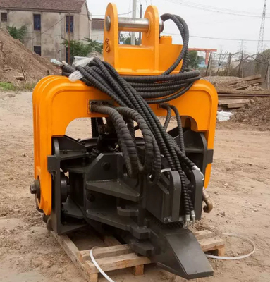 Marteladora de pilhas vibratórias de escavadeira de 35 toneladas com braço vice de 2,5 m