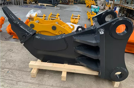 Adaptador de excavadora de 20 toneladas Adaptador de excavadora de tronco Ripper Dentes personalizados Fabricante Produto de venda direta Agricultura Adaptador