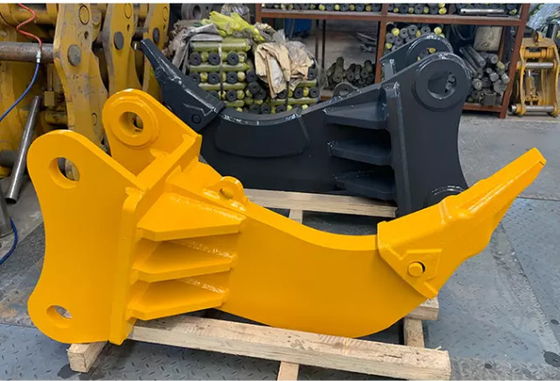 HUITONG Excavator Attachment Powerful Digging Ripper Bulldozer Ripper de solo de rocha para 3-75 toneladas Excavator SY335 PC200