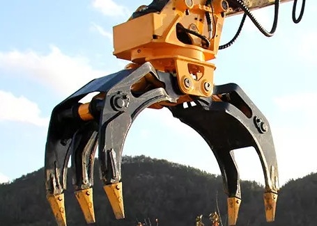 Excavadora Alta Eficiência Atração Excavadora Rodante Log Grab Personalizado Jaw Opening preço de fábrica Venda direta