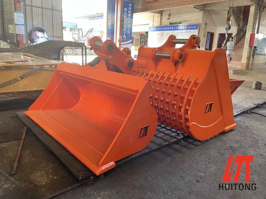 Excavadora de inclinação hidráulica 6-10T 0.3m3 SK60 EX60 para limpeza de fossa e nivelamento de terrenos