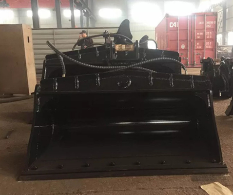 0.1 - 0.75 CBM Versátil de aço inclinado Bucket Digger