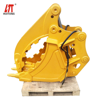 40Ton Customized Size Excavator Thumb Bucket para PC400 40Ton Excavator Attachment com controle de QC de alto padrão