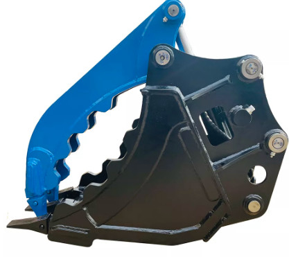 Excavadora de alto padrão Customizado Balde de polegar OEM Jaw abertura 0.25CBM Balde de polegar com preço de fábrica