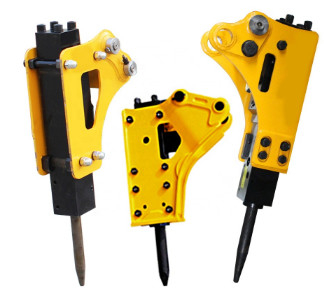 200-1500 Kg Excavadora martelo hidráulico com OEM aceitável Q355B