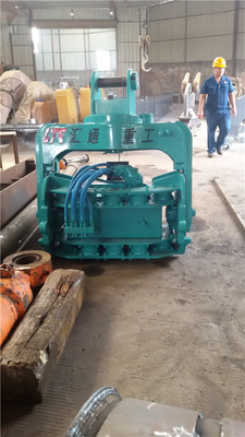25Tons Excavator Construction Machinery Attachment Vibro Piling Hammer com 2.5M Vice Arm para Excavator High Efficiency Hot Sale Product