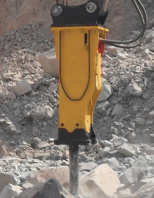 Rocha de quebra / função de concreto escavadeira martelo hidráulico com aceitável OEM 100%