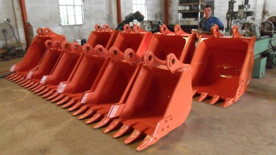 Huitong Mini Excavator GP Balde 1-3Tons Bobcat Excavator Standard Bucket 0.1-0.3CBM Bucket Factory Feito Venda Quente